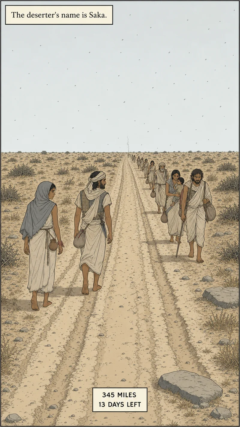 On the road — panel 1